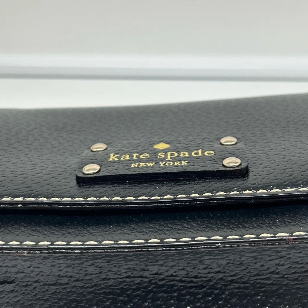 Kate Spade Black Crossbody purse‎ Bag Flynn